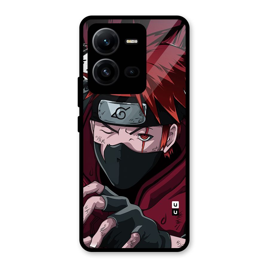 Naruto Ready Action Glass Back Case for Vivo V25