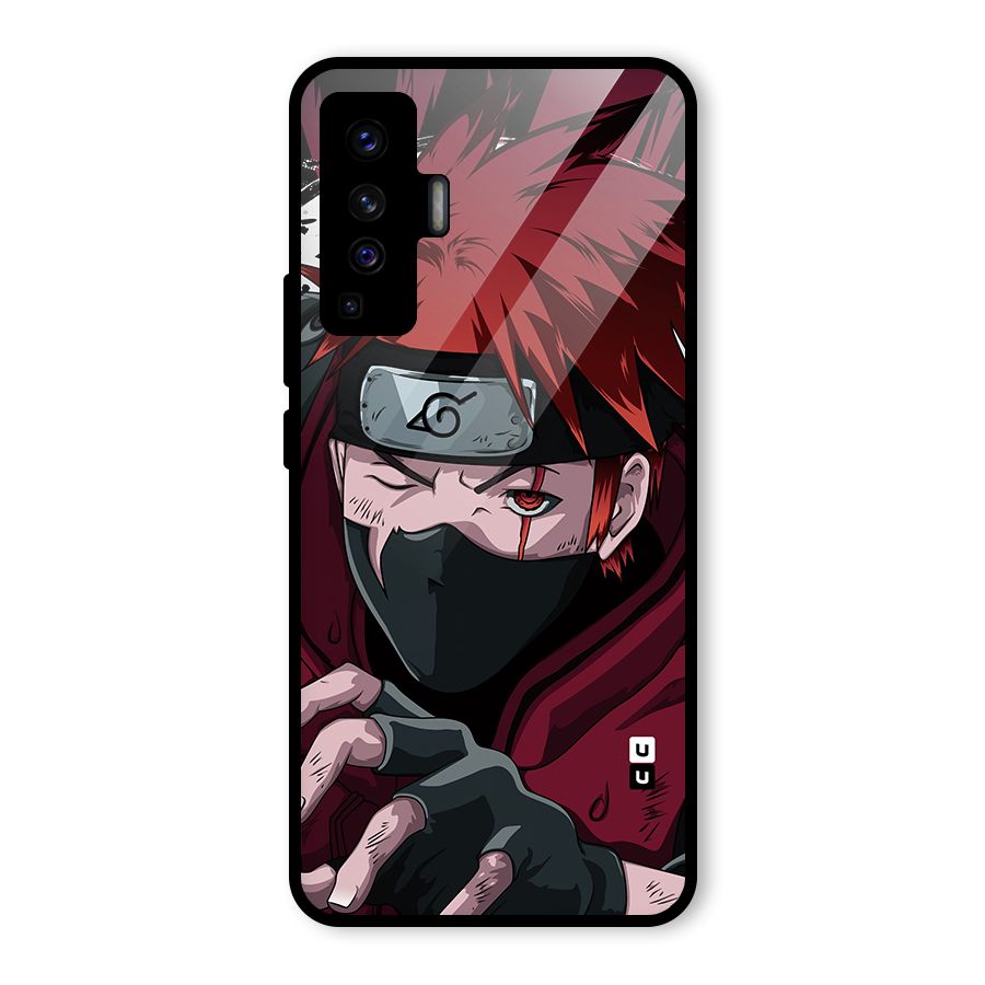 Naruto Ready Action Glass Back Case for Vivo X50