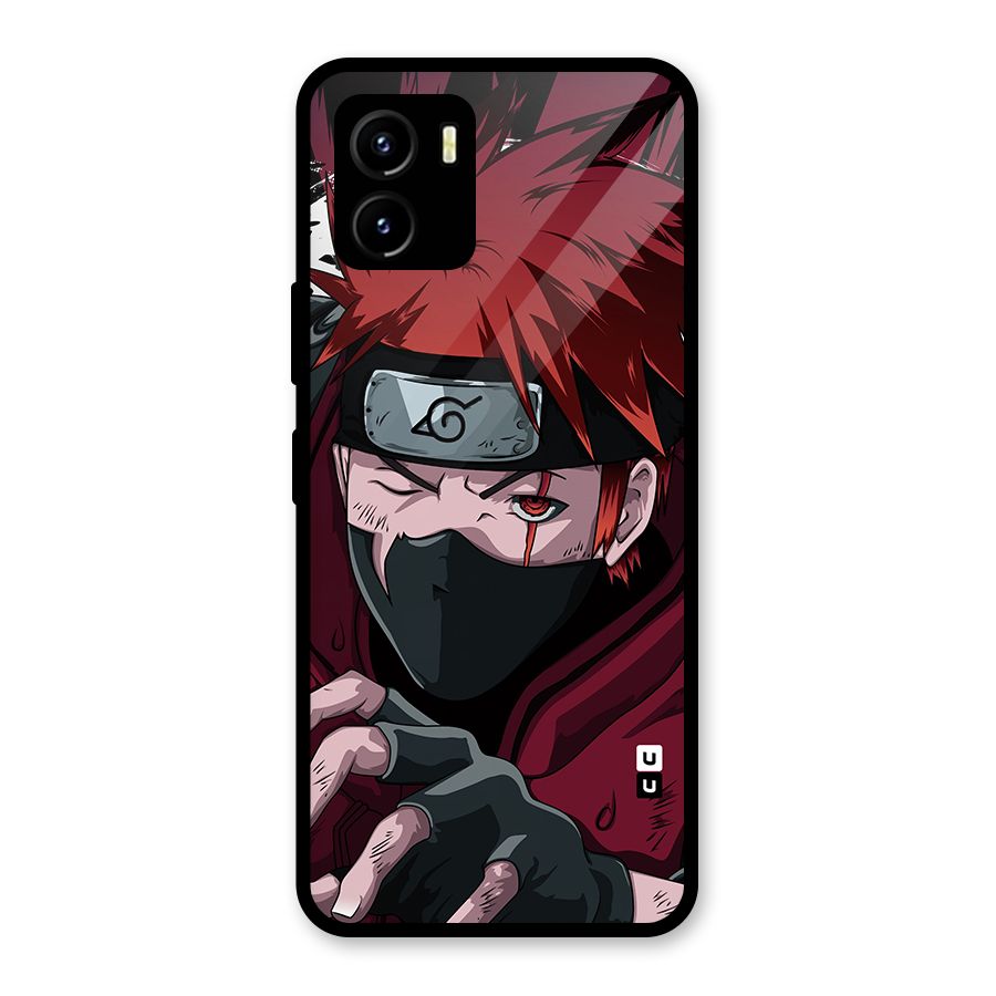 Naruto Ready Action Glass Back Case for Vivo Y15s