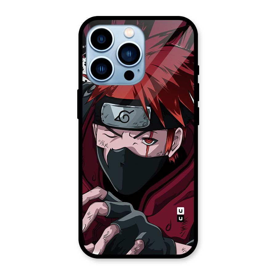 Naruto Ready Action Glass Back Case for iPhone 13 Pro