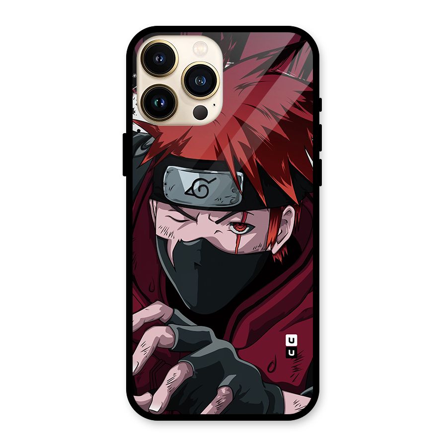 Naruto Ready Action Glass Back Case for iPhone 13 Pro Max