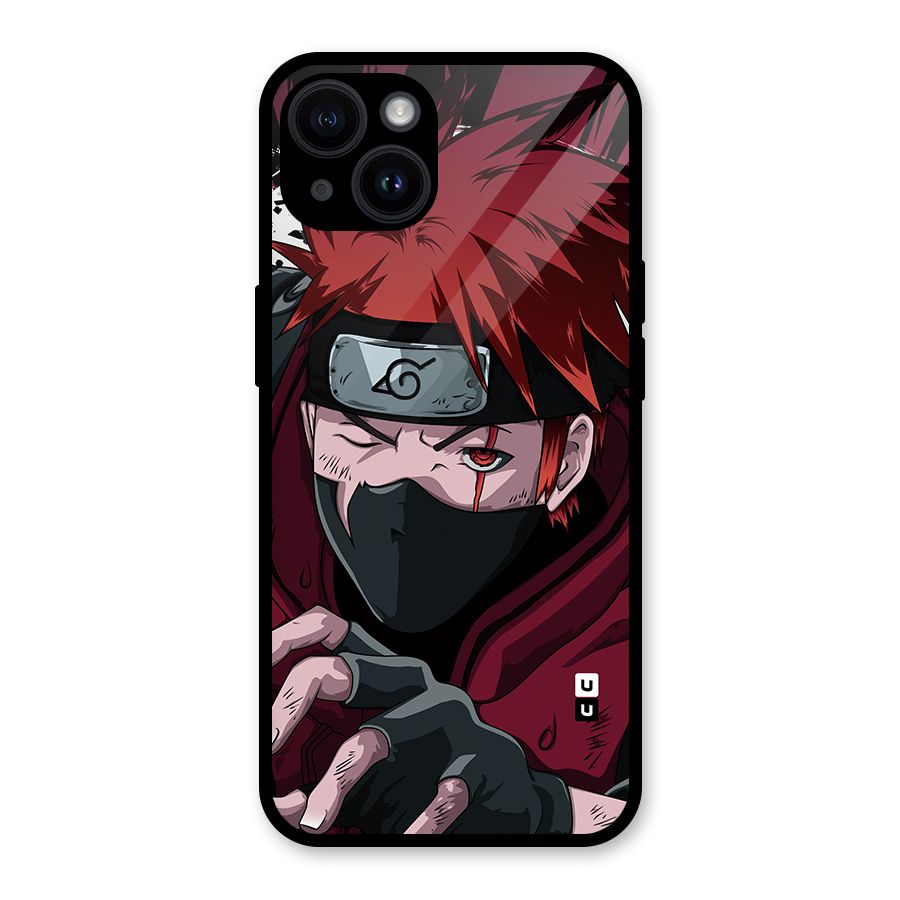 Naruto Ready Action Glass Back Case for iPhone 14