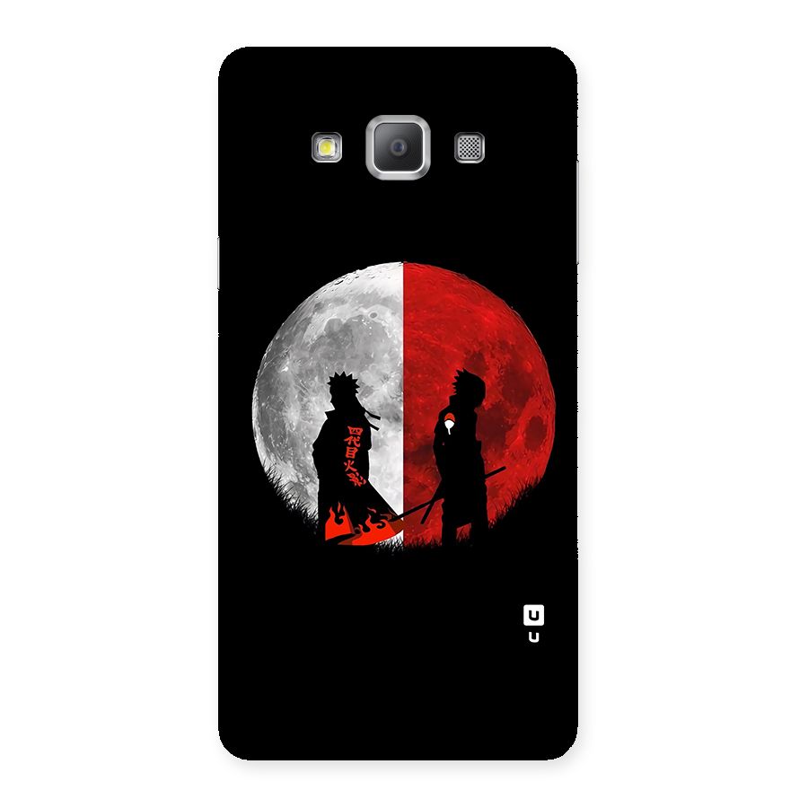 Naruto Shadow Hokage Moon Back Case for Galaxy A7