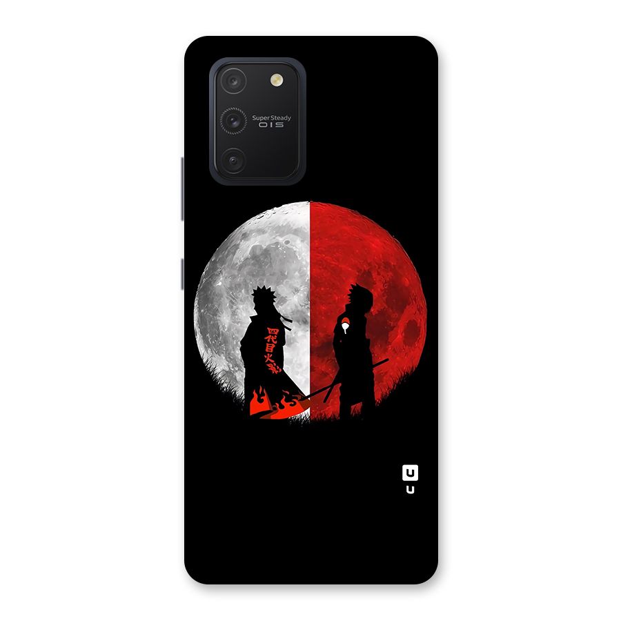 Naruto Shadow Hokage Moon Back Case for Galaxy S10 Lite
