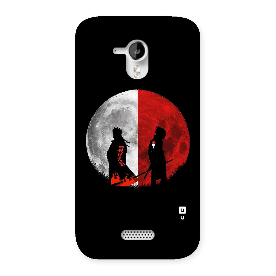 Naruto Shadow Hokage Moon Back Case for Micromax Canvas HD A116