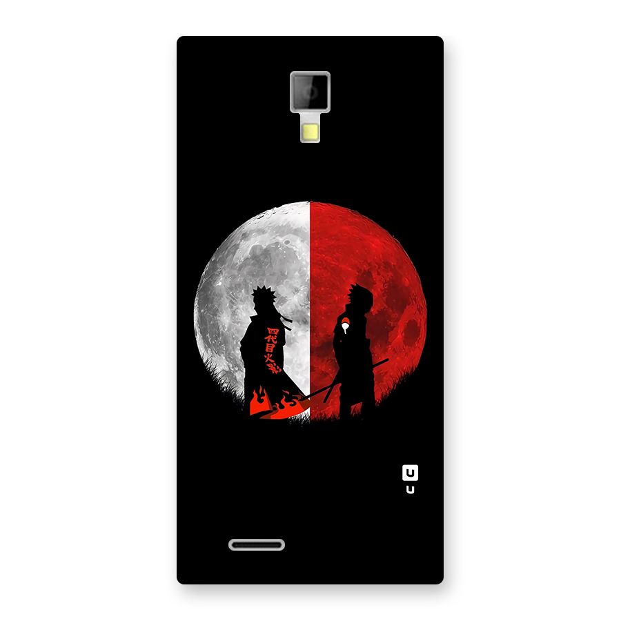 Naruto Shadow Hokage Moon Back Case for Micromax Canvas Xpress A99