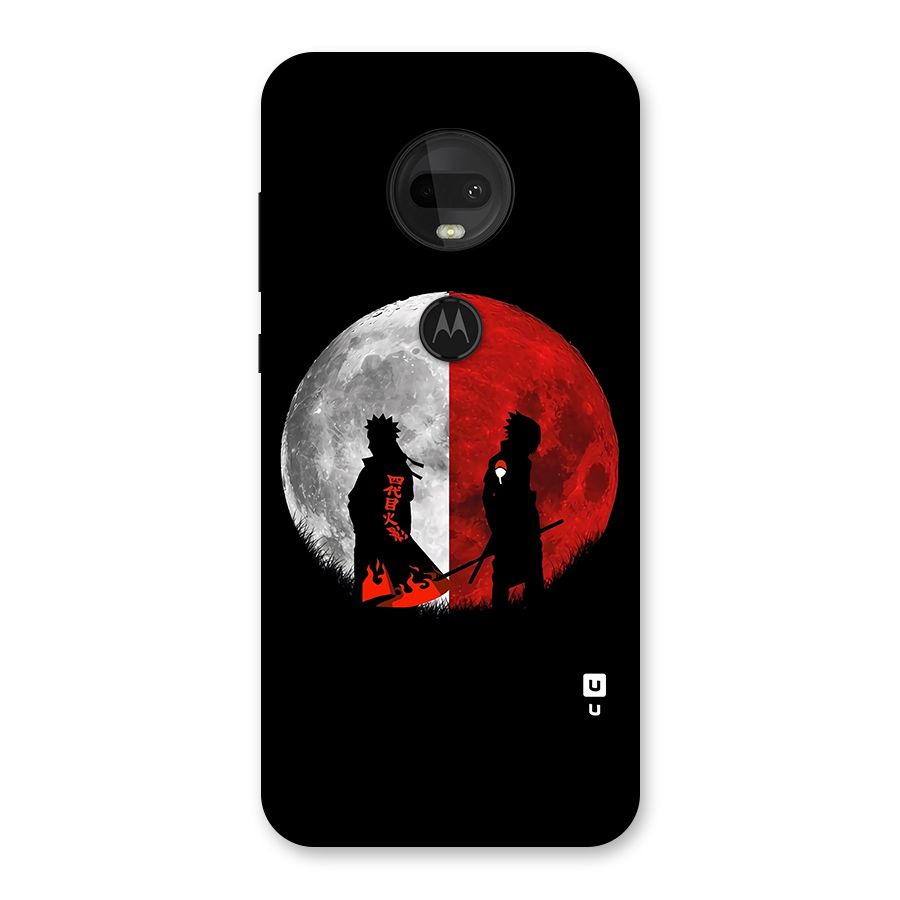 Naruto Shadow Hokage Moon Back Case for Moto G7