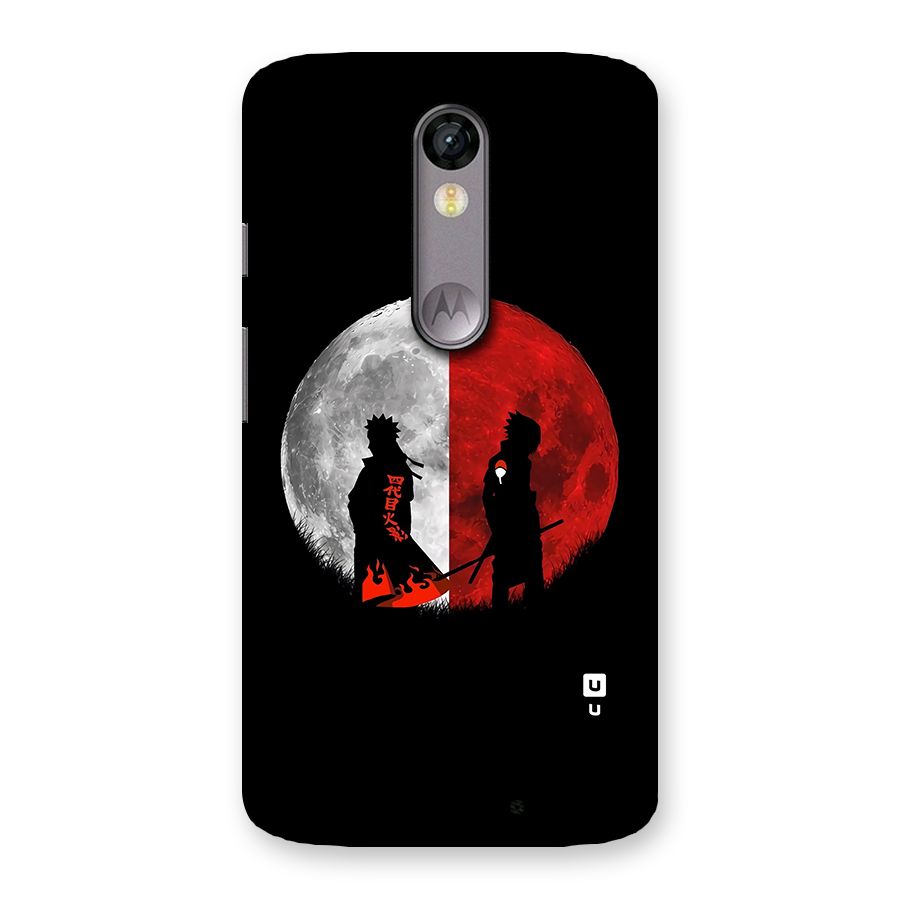 Naruto Shadow Hokage Moon Back Case for Moto X Force