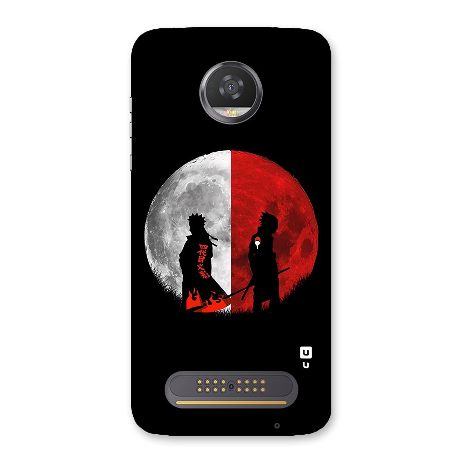 Naruto Shadow Hokage Moon Back Case for Moto Z2 Play