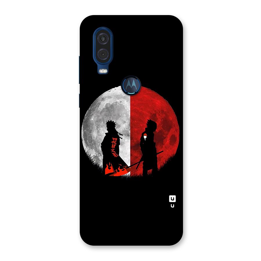 Naruto Shadow Hokage Moon Back Case for Motorola One Vision