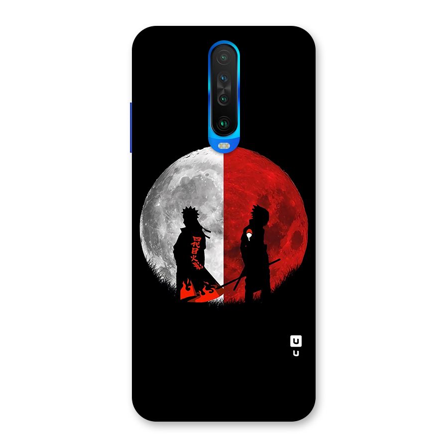 Naruto Shadow Hokage Moon Back Case for Poco X2