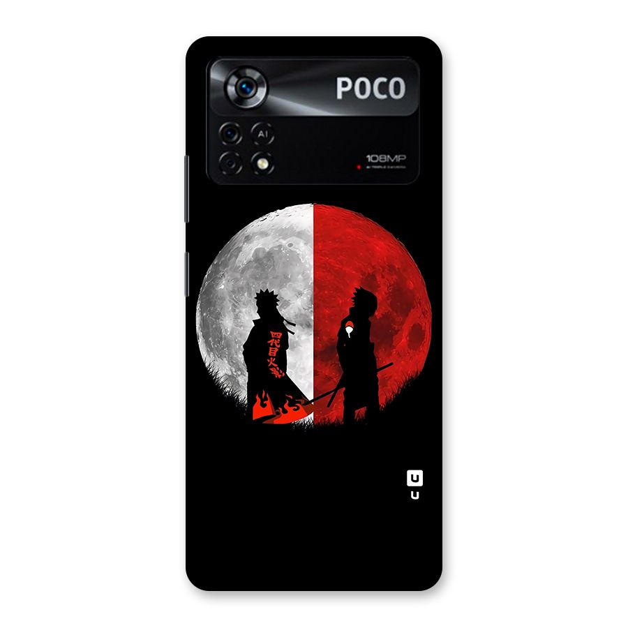 Naruto Shadow Hokage Moon Back Case for Poco X4 Pro 5G