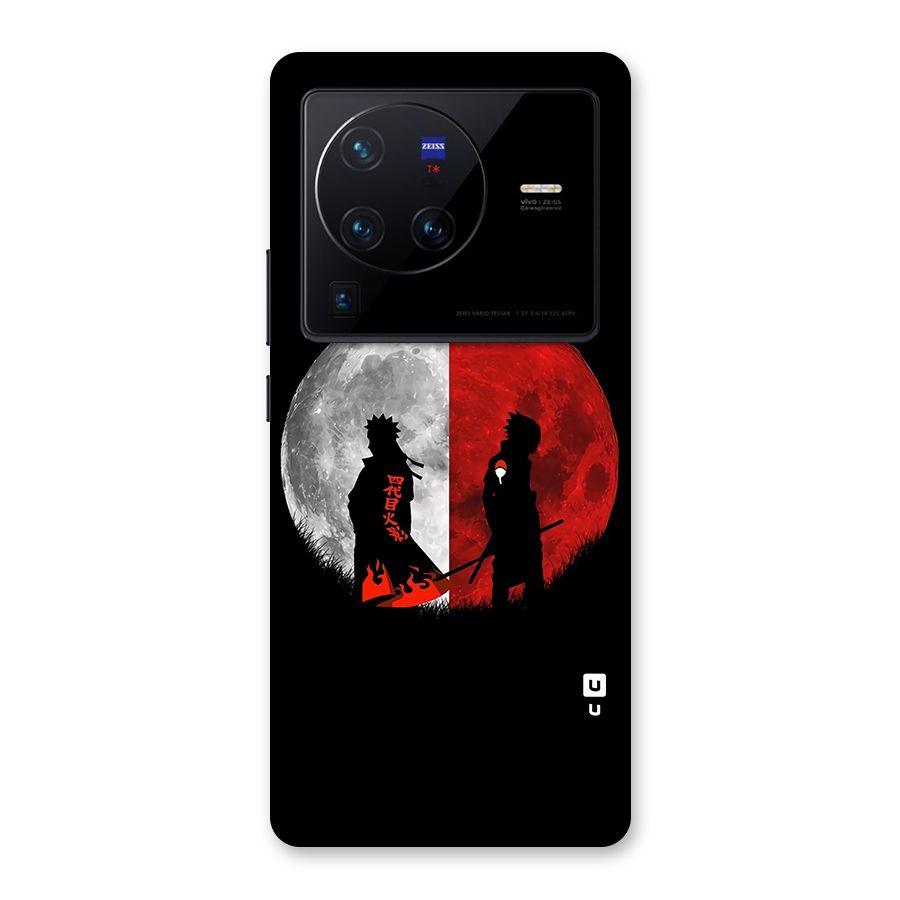 Naruto Shadow Hokage Moon Back Case for Vivo X80 Pro