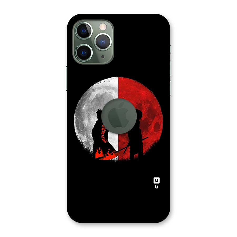 Naruto Shadow Hokage Moon Back Case for iPhone 11 Pro Logo  Cut