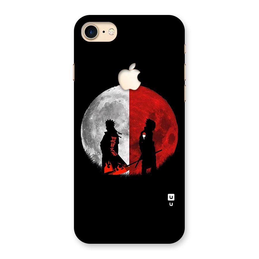 Naruto Shadow Hokage Moon Back Case for iPhone 7 Apple Cut