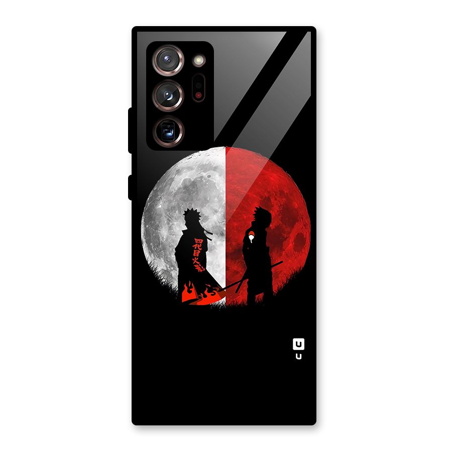 Naruto Shadow Hokage Moon Glass Back Case for Galaxy Note 20 Ultra