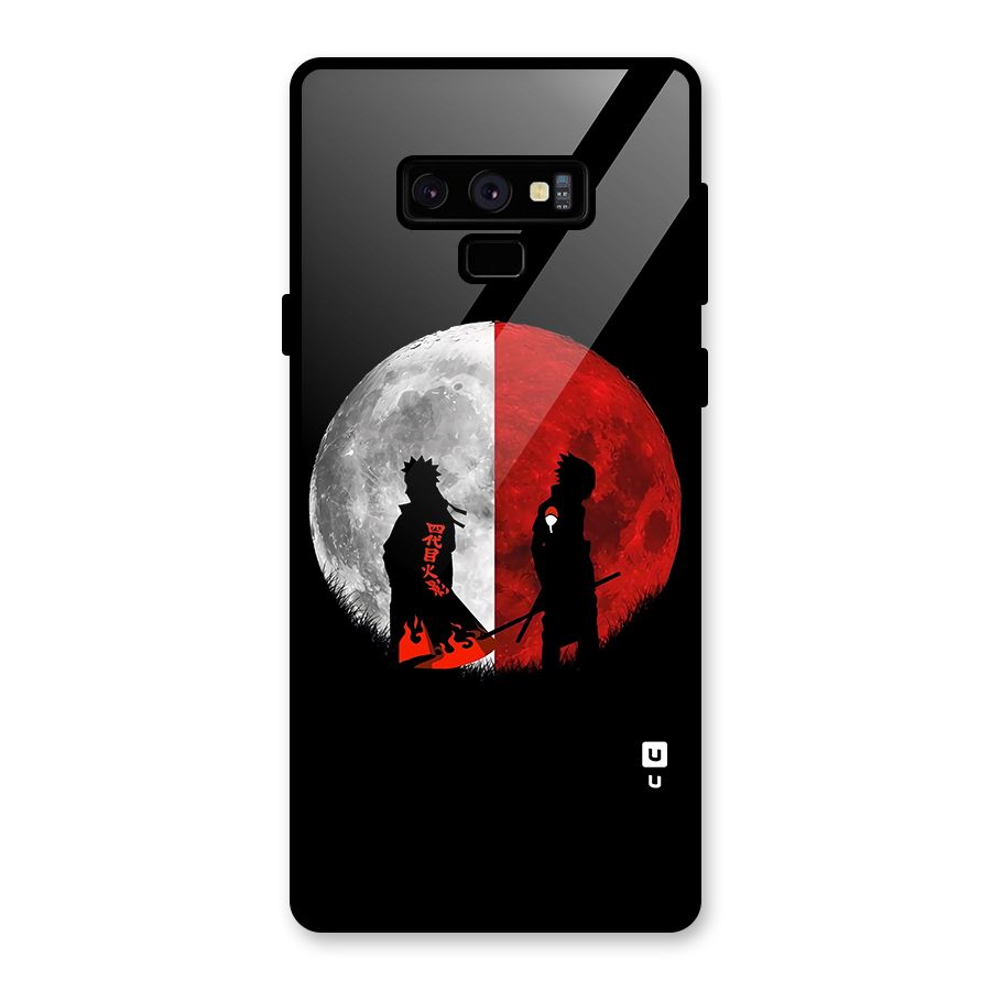 Naruto Shadow Hokage Moon Glass Back Case for Galaxy Note 9