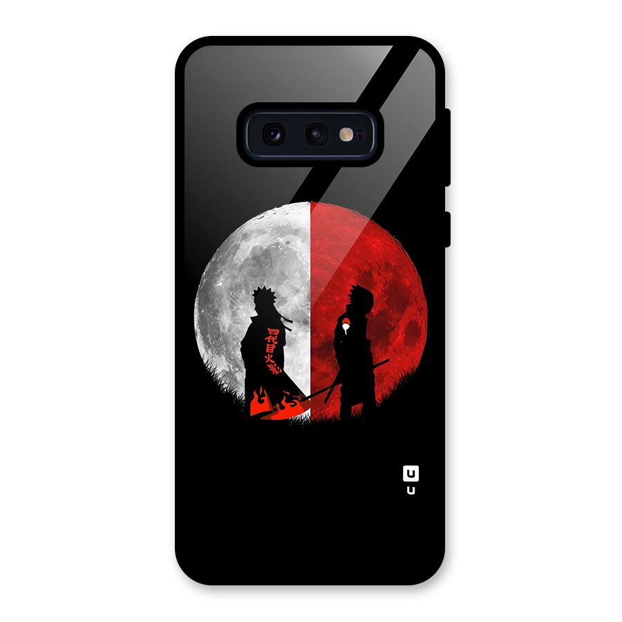 Naruto Shadow Hokage Moon Glass Back Case for Galaxy S10e