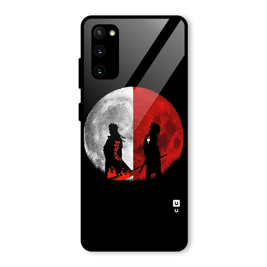 Naruto Shadow Hokage Moon Glass Back Case for Galaxy S20 FE