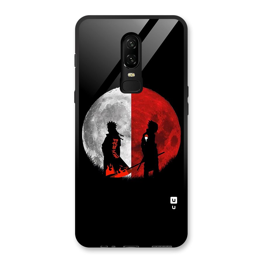 Naruto Shadow Hokage Moon Glass Back Case for OnePlus 6