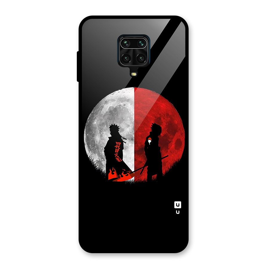 Naruto Shadow Hokage Moon Glass Back Case for Poco M2 Pro