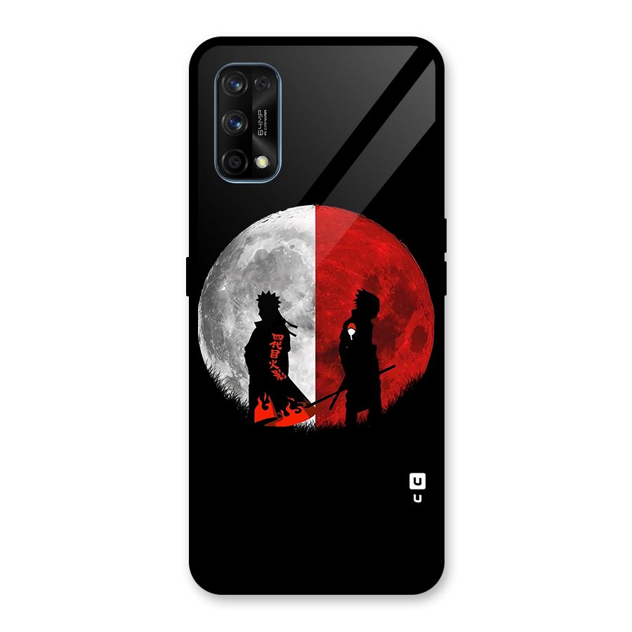 Naruto Shadow Hokage Moon Glass Back Case for Realme 7 Pro
