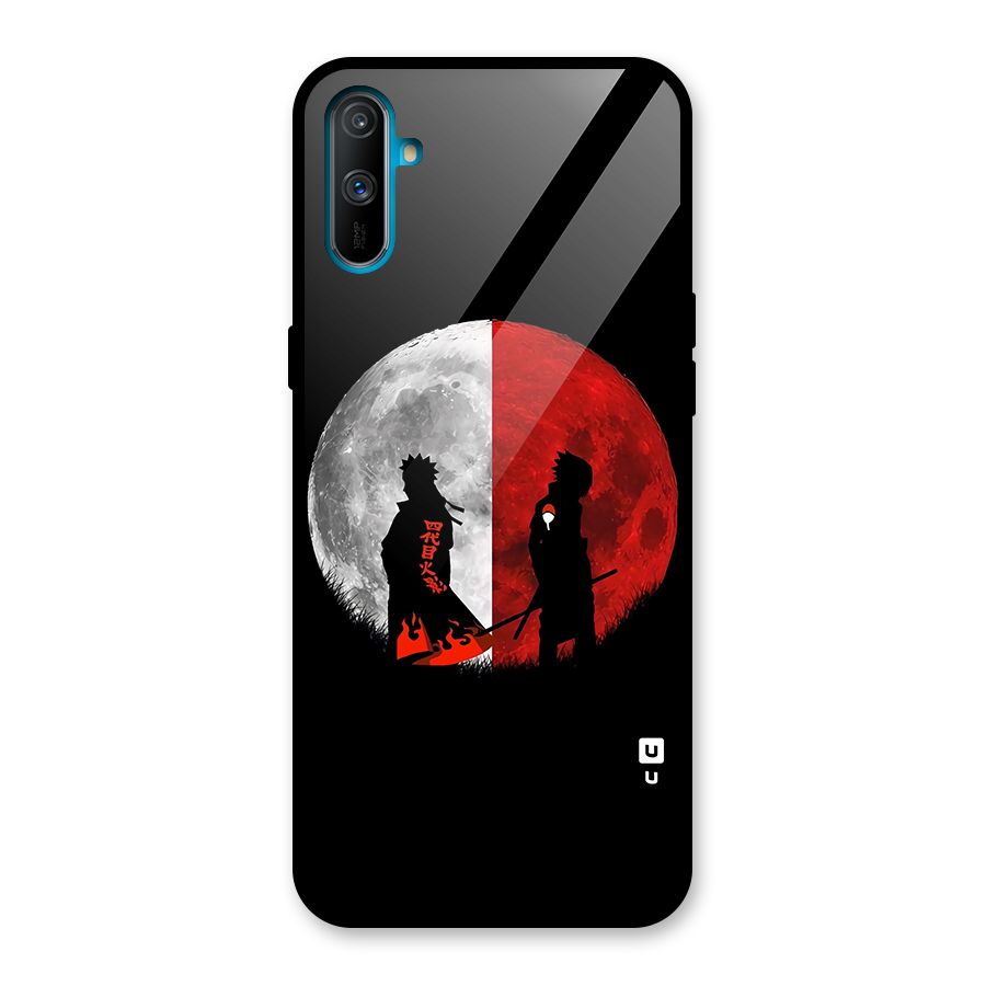 Naruto Shadow Hokage Moon Glass Back Case for Realme C3