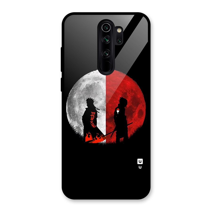 Naruto Shadow Hokage Moon Glass Back Case for Redmi Note 8 Pro