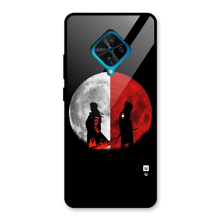 Naruto Shadow Hokage Moon Glass Back Case for Vivo S1 Pro