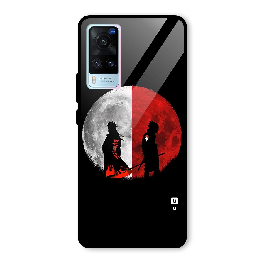Naruto Shadow Hokage Moon Glass Back Case for Vivo X60