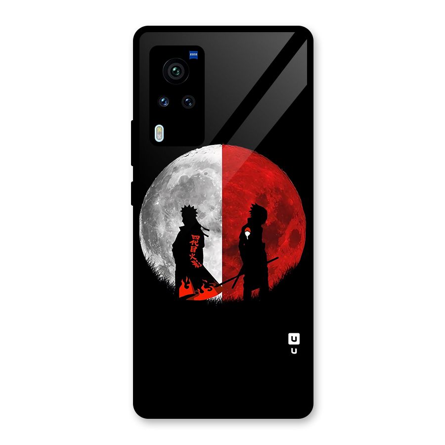 Naruto Shadow Hokage Moon Glass Back Case for Vivo X60 Pro