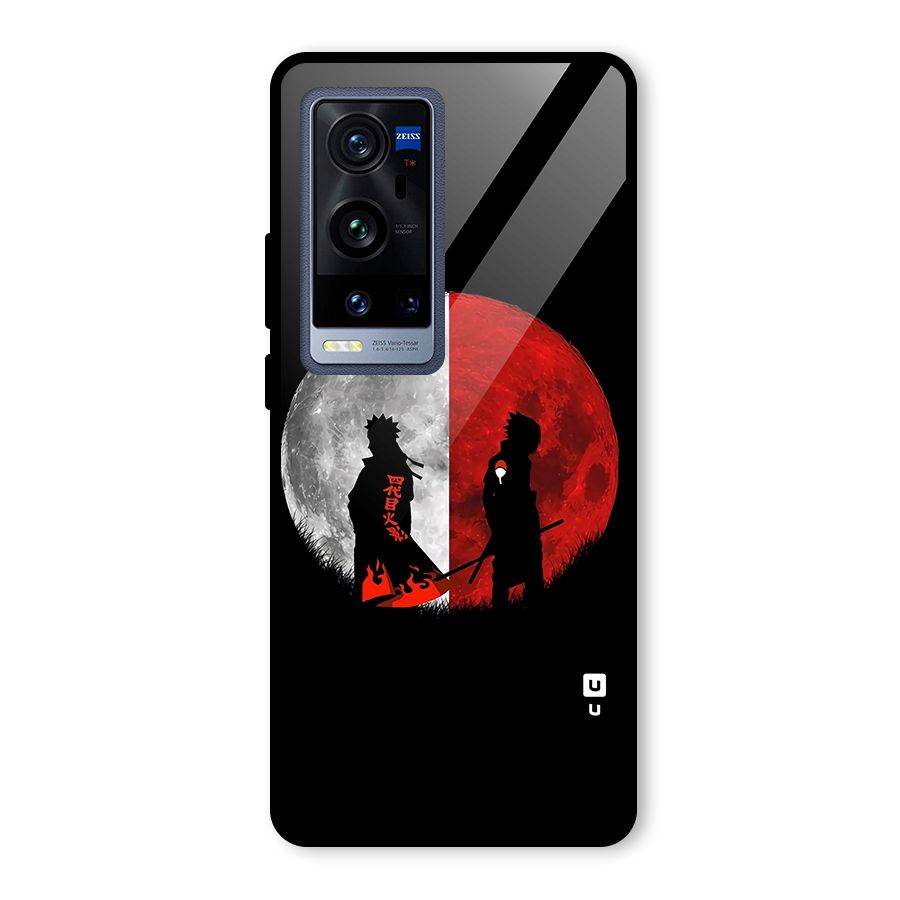 Naruto Shadow Hokage Moon Glass Back Case for Vivo X60 Pro Plus