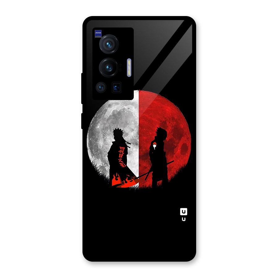 Naruto Shadow Hokage Moon Glass Back Case for Vivo X70 Pro