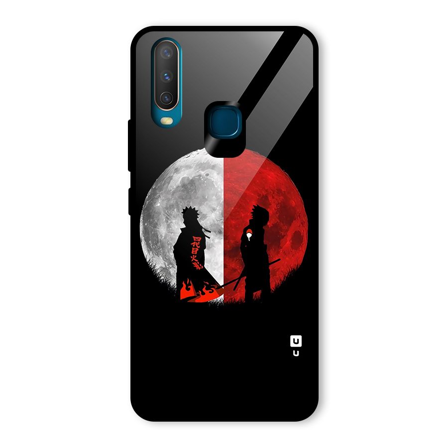 Naruto Shadow Hokage Moon Glass Back Case for Vivo Y12