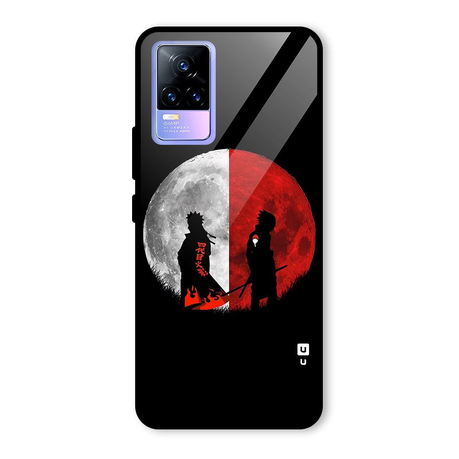 Naruto Shadow Hokage Moon Glass Back Case for Vivo Y73