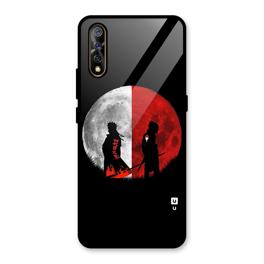 Naruto Shadow Hokage Moon Glass Back Case for Vivo Z1x