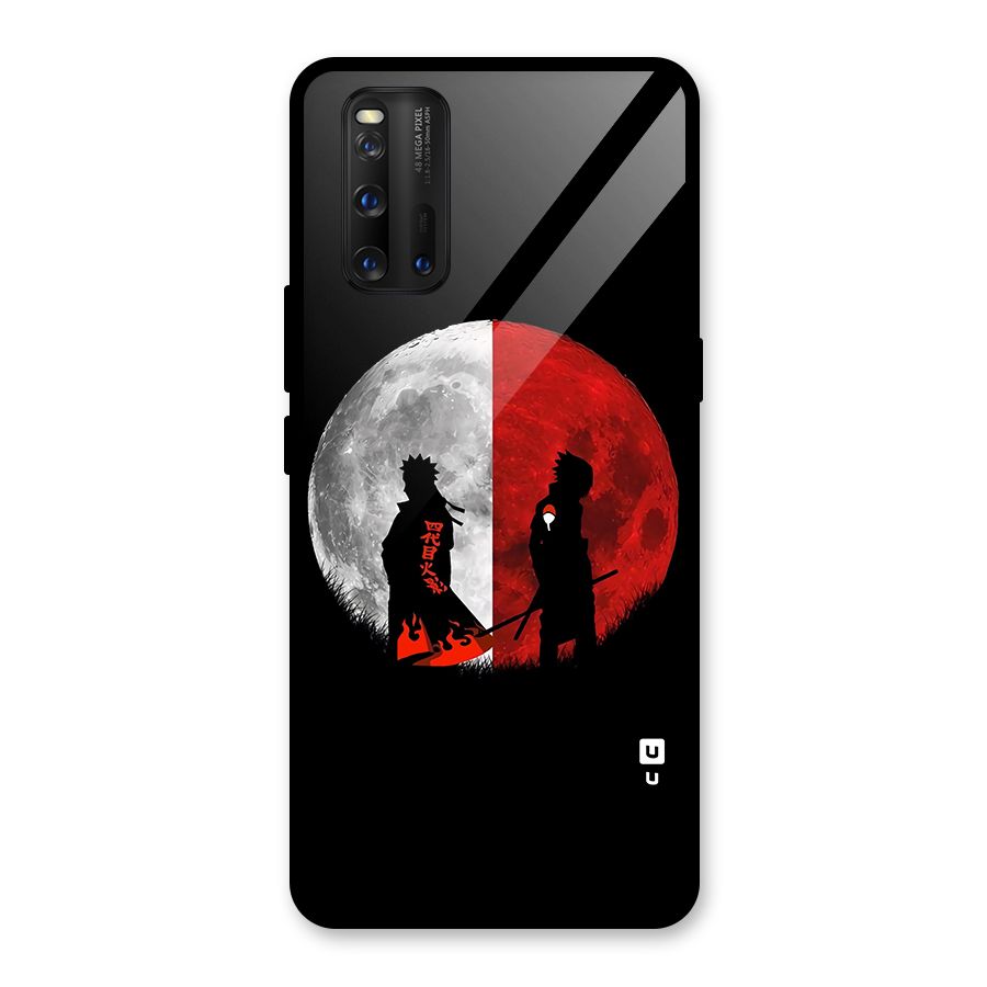Naruto Shadow Hokage Moon Glass Back Case for Vivo iQOO 3