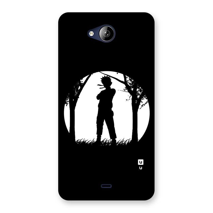 Naruto Silhouette Back Case for Canvas Play Q355