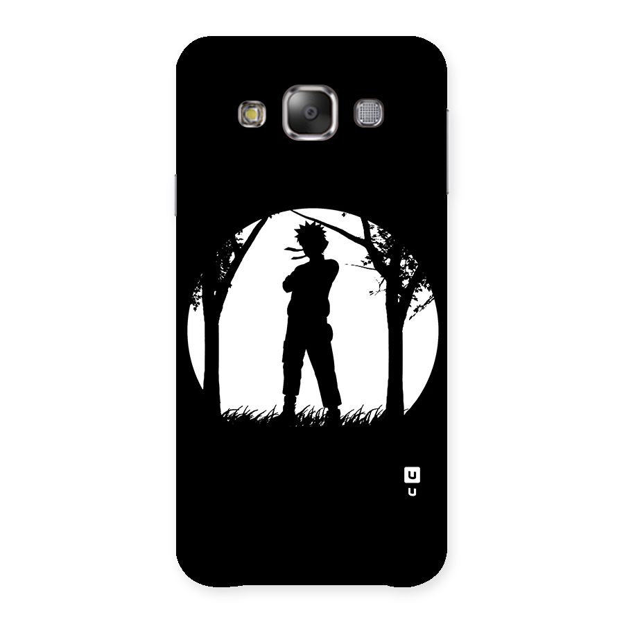 Naruto Silhouette Back Case for Galaxy E7