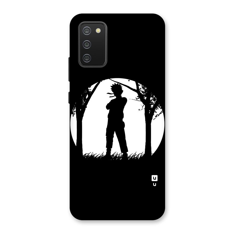 Naruto Silhouette Back Case for Galaxy M02s