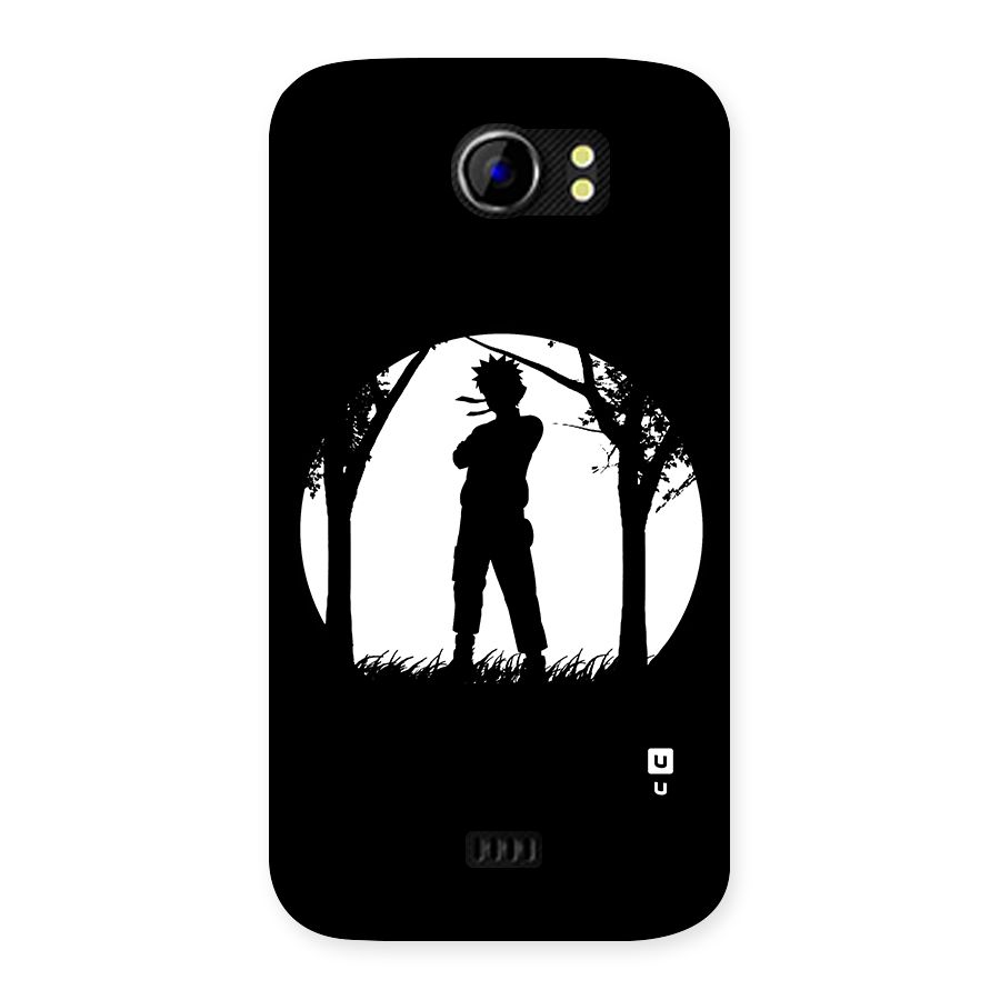 Naruto Silhouette Back Case for Micromax Canvas 2 A110