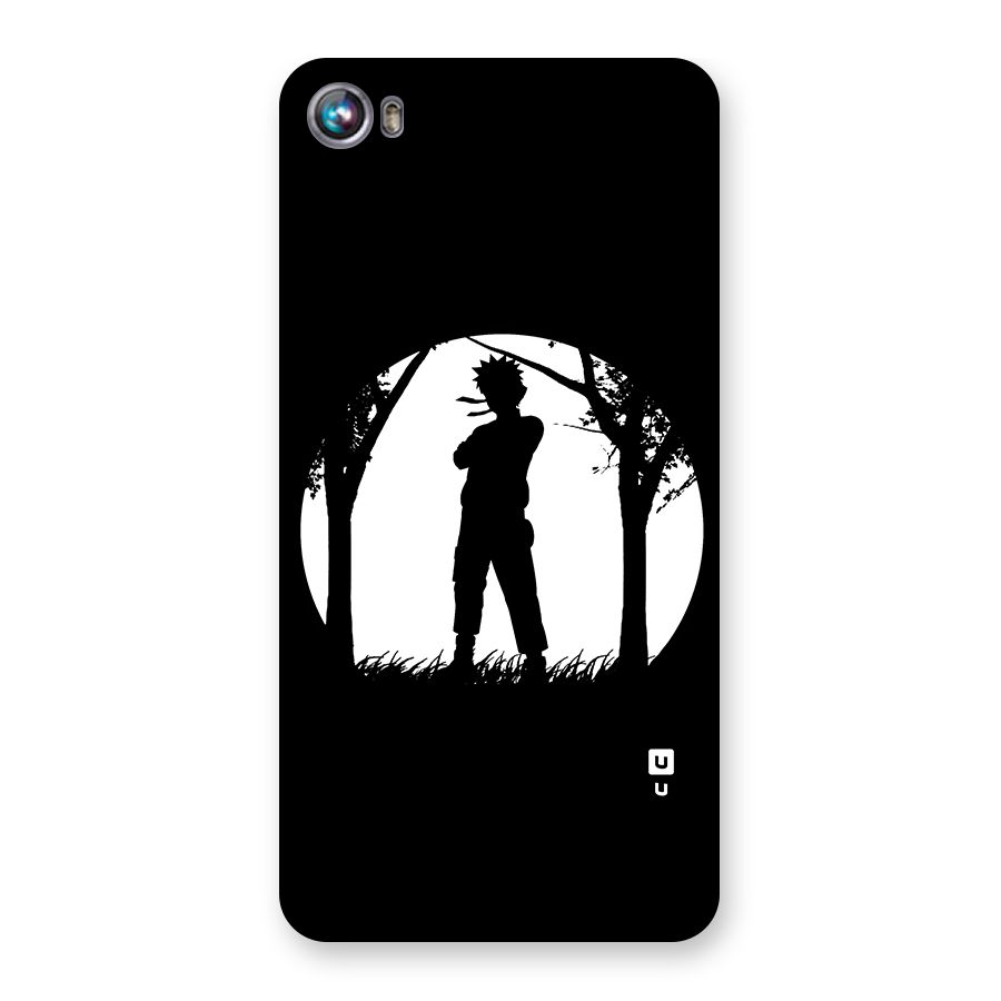 Naruto Silhouette Back Case for Micromax Canvas Fire 4 A107