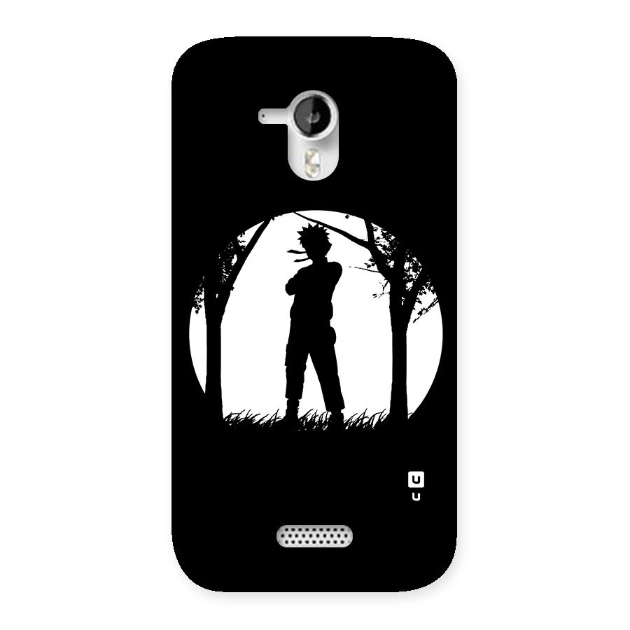 Naruto Silhouette Back Case for Micromax Canvas HD A116