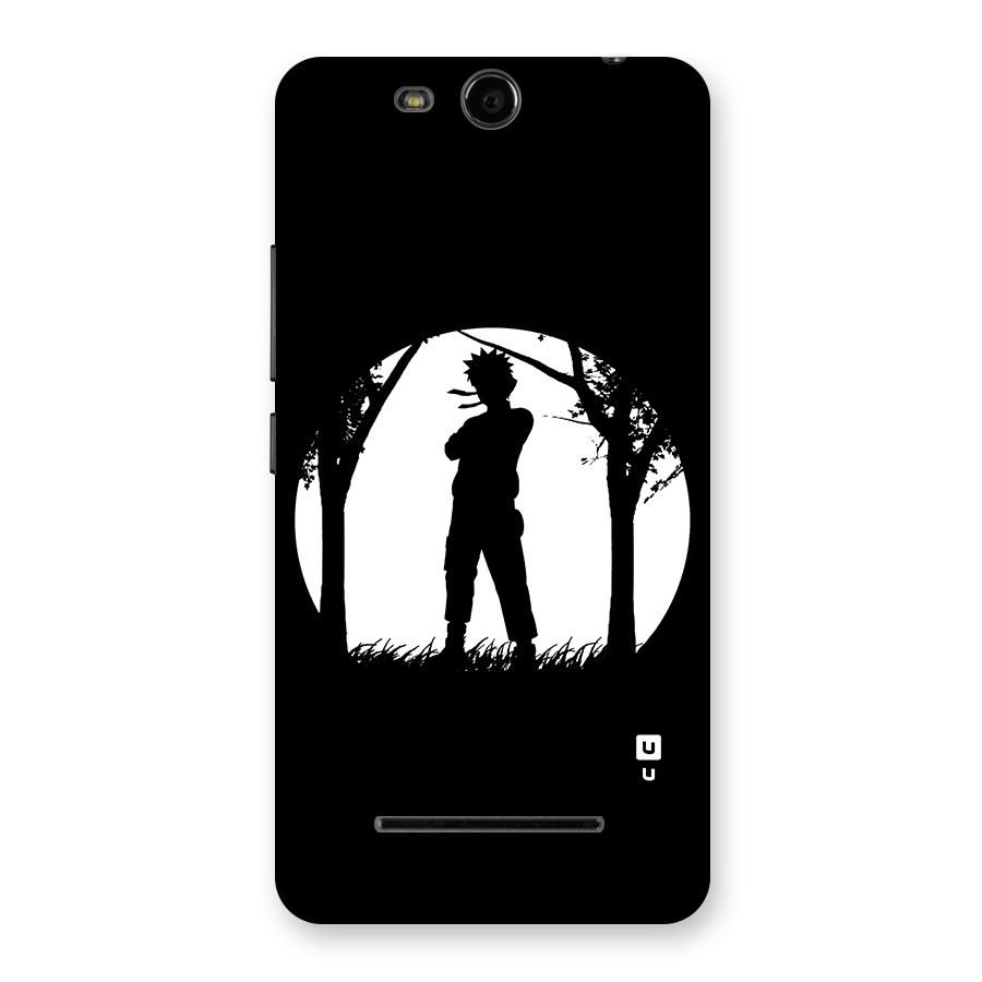 Naruto Silhouette Back Case for Micromax Canvas Juice 3 Q392