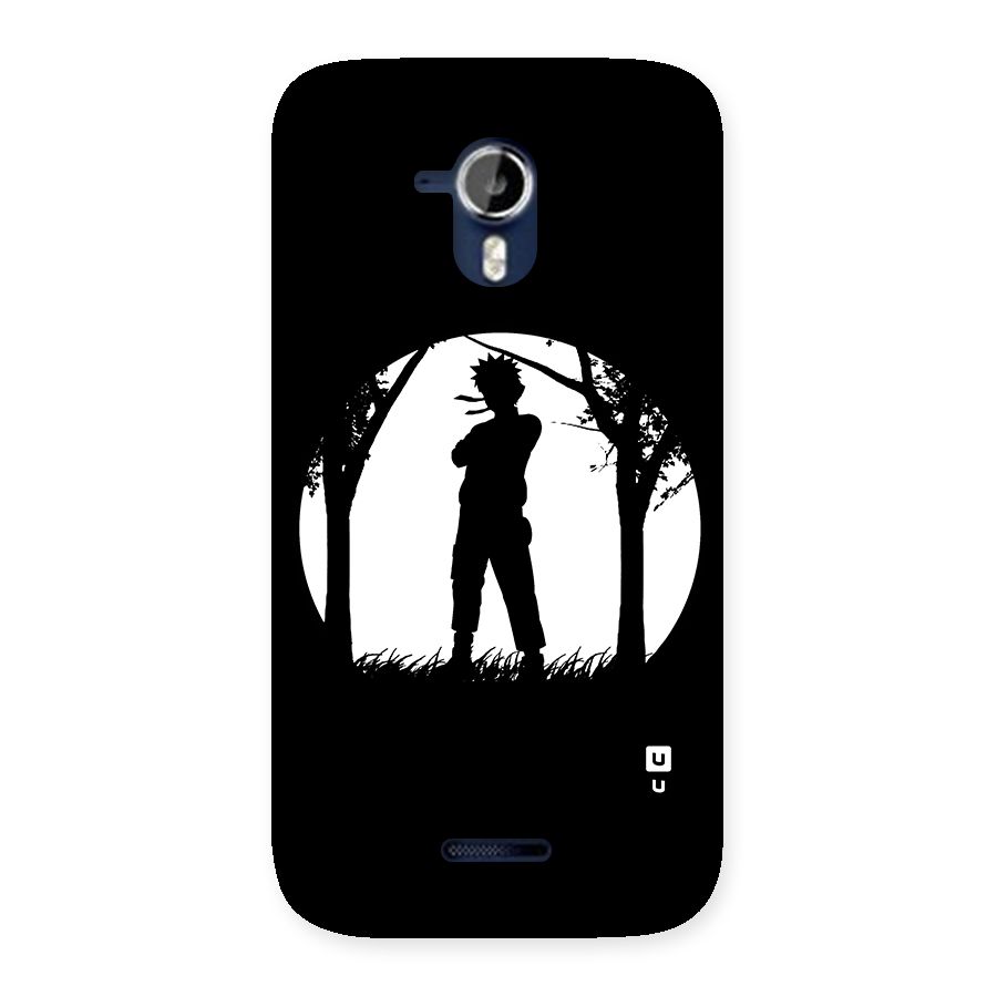 Naruto Silhouette Back Case for Micromax Canvas Magnus A117