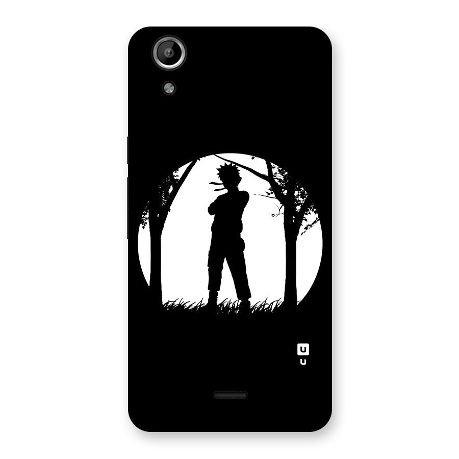 Naruto Silhouette Back Case for Micromax Canvas Selfie Lens Q345