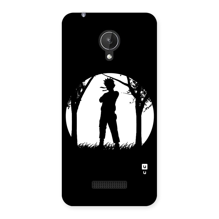 Naruto Silhouette Back Case for Micromax Canvas Spark Q380