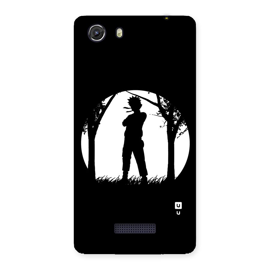 Naruto Silhouette Back Case for Micromax Unite 3