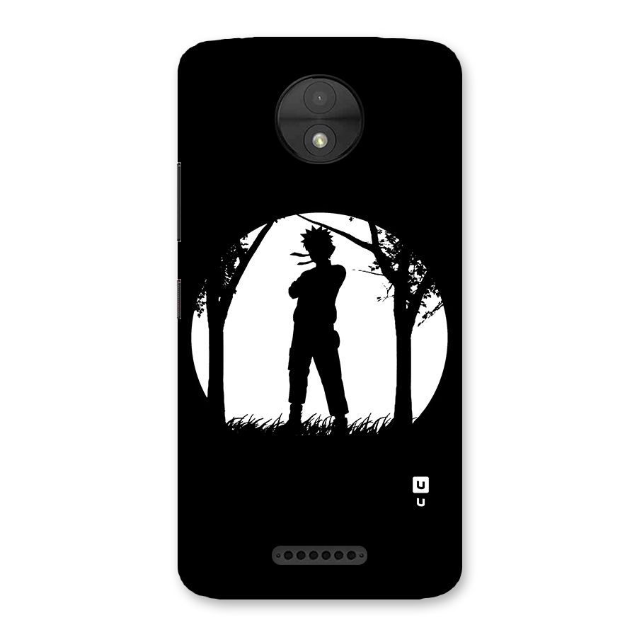 Naruto Silhouette Back Case for Moto C