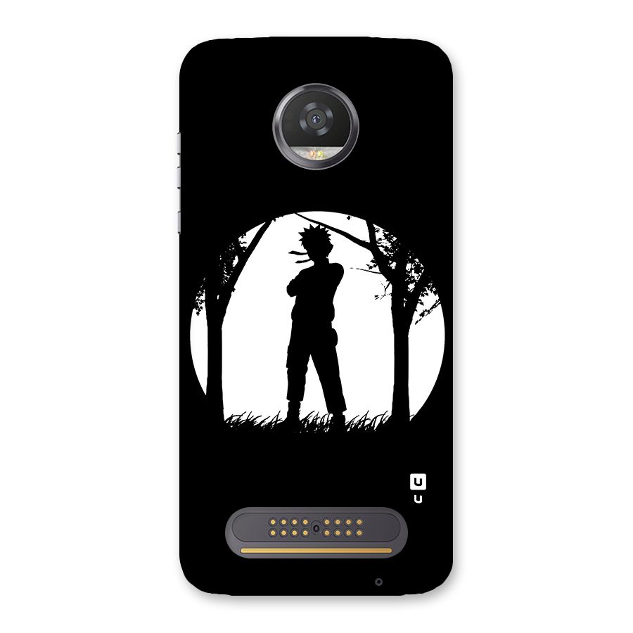 Naruto Silhouette Back Case for Moto Z2 Play